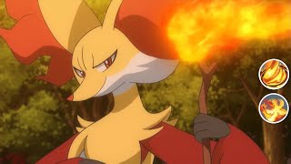 Delphox gives teammates a morale boost [upl. by Yendirb808]