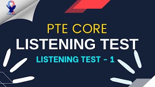 PTE Core Listening test  PTE Core Listening Mock Test [upl. by Sewellyn]