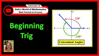 Coterminal Angles [upl. by Handler]