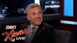 Christoph Waltz on His Friendship with Quentin Tarantino [upl. by Noyek]