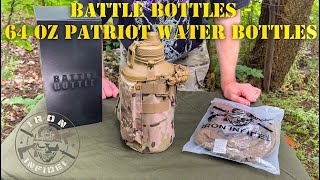 IRON INFIDEL  64OZ BATTLE BOTTLE WATER BOTTLE [upl. by Iana]