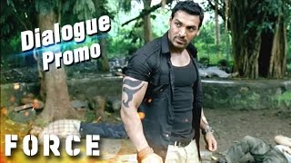 John Abraham Flaunts Biceps  Force Dialogue Promo [upl. by Fabri]