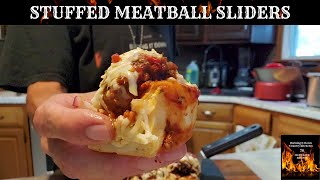 Stuffed meatball sliders [upl. by Ahselrac]