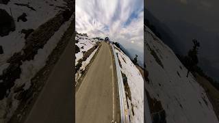 Mini Switzerland  Delhi to Chopta Winter Bike Ride  chopta shorts viral youtubeshorts youtube [upl. by Laidlaw]