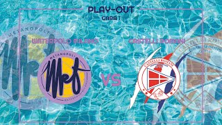 Waterpolo Milano Metanopoli vs Castelli Romani [upl. by Ender373]