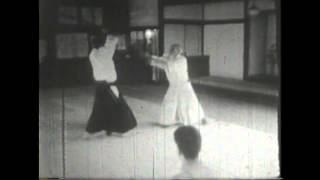 Morihei Ueshibas Amazing Weapons Display at the Aikikai 1958 [upl. by Henryk]