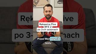 Sportowe rękawice motocyklowe Fivr RFX2 po 3ch sezonach motorcycle motocykle polishbiker [upl. by Ecinom]