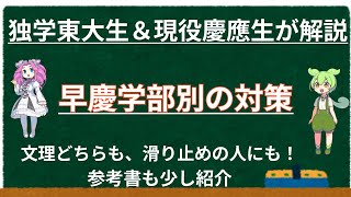 【早慶対策法】独学東大生と現役慶應生が解説！早慶学部別の対策法！文理どちらも、滑り止めの人にも、参考書も、全部話します！ [upl. by Krissie61]