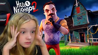 Trinity Plays Hello Neighbor 2 Can I Save the Kid [upl. by Ayidan]