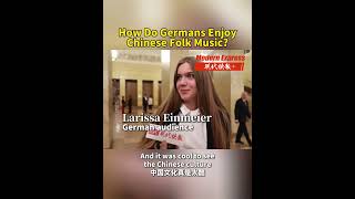 How Do Germans Enjoy Chinese Folk Music JiangsuWeekofChineseFolkMusic [upl. by Reivaz]