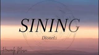 Sining  Dionela ft Jay R Lyric Video [upl. by Zarihs]