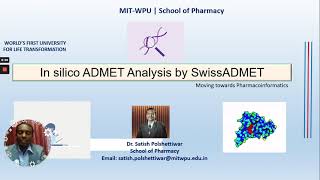 In silico ADMET Analysis by SwissADMET web based tools [upl. by Neerihs]