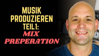 Musik Produzieren 1 Song vorbereiten Mix Preperation [upl. by Carvey]