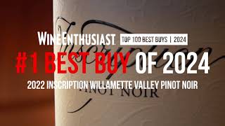 Inscription Pinot Noir Tops Wine Enthusiast’s Best Buys 2024 [upl. by Bartholomew]