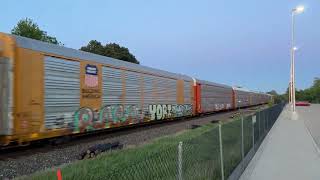 CP 230 with KCS 4009 tribute unit trailing in Streetsville May 30 2024 [upl. by Navek]