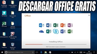 COMO DESCARGAR E INSTALAR OFFICE GRATIS COMPLETO DE MANERA LEGAL EN WINDOWS 10 Y 11 EN 2024 [upl. by Suneya]