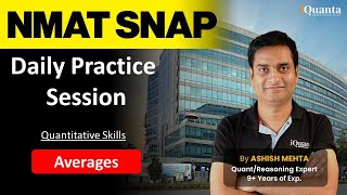 NMAT SNAP  Daily Practice Session  Average  iQuanta [upl. by Zere]