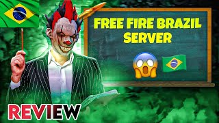 Free fire Brazil Server Review in 2024 🇧🇷😱 [upl. by Kimmel]