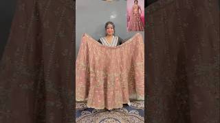 beautiful lehenga haul shortsfeed myntra youtubeshorts lehengahaul [upl. by Mauri]