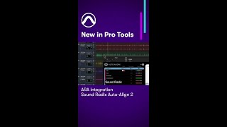 NEW IN PRO TOOLS Sound Radix AutoAlign 2 ARA plugin [upl. by Enyedy]