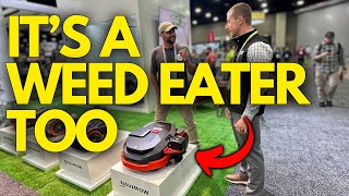 Segway’s brand new robotic lawn mower… [upl. by Aisekal]