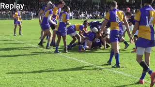 U19A Hugenote Interschools 2022 Tries [upl. by Lenwood]