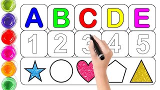 Phonics song One two three 123 Numbers Learn to count 1 to 100 counting Numbers song  18 [upl. by Ymar234]