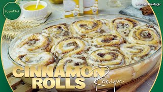 Classic Cinnamon Rolls Recipe By SuperChef [upl. by Bridges636]