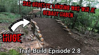 Wir bauen unser größtes Landing für LilypadDrop  TrailBuild Episode 28 MTB Christian [upl. by Fasta174]