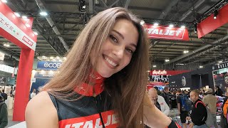 EICMA 2024 le SPLENDIDE RAGAZZE ❤️ Milano [upl. by Natsirc]