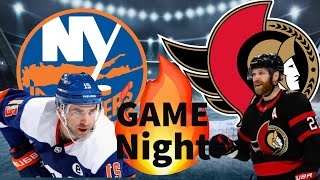 New York Islanders vs Ottawa SenatorsLive Commentary and Reaction [upl. by Newmann]