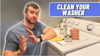 How to Clean Your Washing Machine Get Rid of The Smell [upl. by Pawsner923]