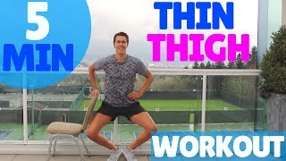 5MIN THIN THIGH WORKOUT  SHOUT OUT to MY EX by LITTLE MIX ♫ [upl. by Dahlstrom255]