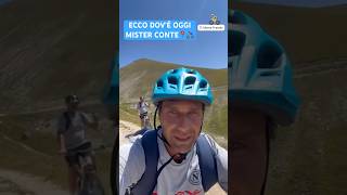 Giornata RELAX per CONTE in ritiro guardate dovè il mister 🚴‍♂️⛰️📍 [upl. by Llyrpa]