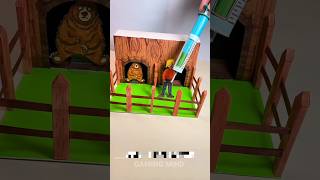 A Story Of bad boy 🤬  mini wood toywoodworking art skillwood hand crafts shorts [upl. by Shererd]