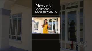 Inside 3bedroom Luxurious Bungalow In Ruiru  Mugutha realestate property bungalow mansiontour [upl. by Elyad]