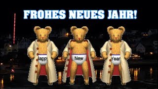 Lustiger Silvester Gruß 🍸 Guten Rutsch ins Neue JahrHappy New Year WhatsApp Video kostenlos 2018 [upl. by Ynnal926]