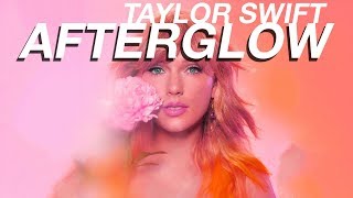 Taylor Swift  Afterglow InstrumentalBackground VocalsLyrics [upl. by Vittorio]