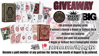 Notorious BIG amp Outkast Theory11 Playing cards Unboxing GIVEAWAY [upl. by Matta799]