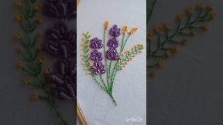 Beautiful Bullionknots Flowers Hand Embroidery Design For Table clothsCushion Convers shortviral [upl. by Alled]