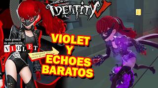 VIOLET es la MEJOR SKIN de PERSONA 5 Y ECHOES CON 99 DESCUENTO  IDENTITY V [upl. by Schober]