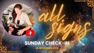 24 November 2024⚡️Sunday CheckIn YoursTheirs⚡️All Energies Tarot ♐ ♓ ♊ ♍ ♈ ♋ ♎ ♑ ♒ ♌ ♉ ♏ [upl. by Eiloj]