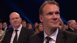 Idrottsgalan 2016 årets hederspris Peter Forsberg Mats Sundin amp Nicklas Lidström [upl. by Roley]