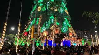 Rio de Janeiro em clima de Natal  Inauguração da Árvore de Natal do Barra shopping  Natal 2024 [upl. by Nylahs]