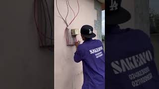 The unprofessional electrician and the house boys tenants 😂🤣comedyfilms fypシ゚viral trending [upl. by Weld]