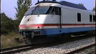 Amtrak Rohr RTL Turboliners 1990s [upl. by Huebner389]