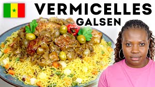 VERMICELLES À LA SÉNÉGALAISE 🇸🇳 Repas de Fêtes de Pâques AFRICAIN [upl. by Nozicka268]