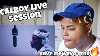 Calboy  quotEnvy Mequot Live Session  Vevo Ctrl REACTION  JessieT Tv [upl. by Ydniahs298]