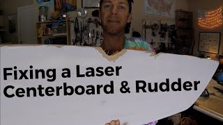 ILCA Laser CENTERBOARD AND RUDDER FIX [upl. by Margit]