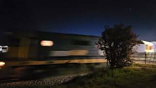 4MC5 8184X508165 Murtoa to Oaklands PN empty grain 21024 1920  Stawell VIC [upl. by Ayota]